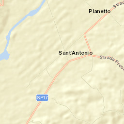 Provincia di Grosseto Street Map