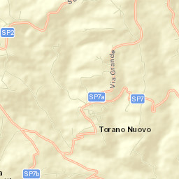 Torano Nuovo Street Map