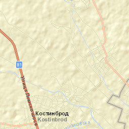 Kostinbrod Street Map