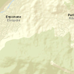 Etropole Street Map