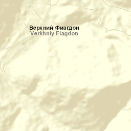 Verkhniy Fiagdon Street Map