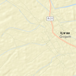 Qogham Street Map