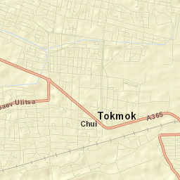 Tokmok Street Map