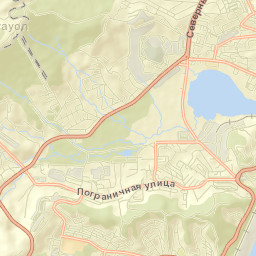 Nakhodka Street Map