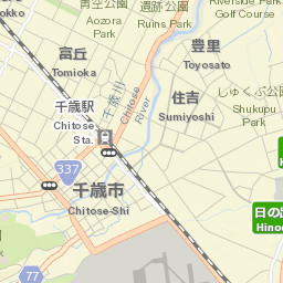 Chitose Street Map