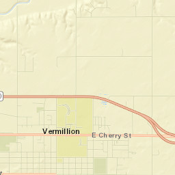 Vermillion Street Map