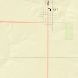 Tripoli Street Map