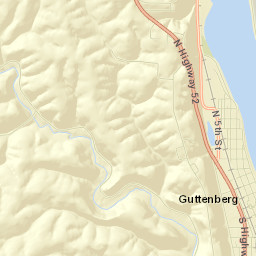 Guttenberg Street Map