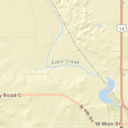 Evansville Street Map