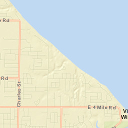 Wind Point Street Map