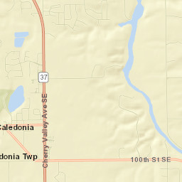 Caledonia Street Map