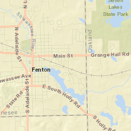 Fenton Street Map