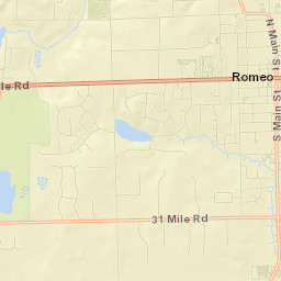Romeo Street Map