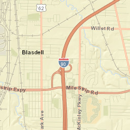 Blasdell Street Map
