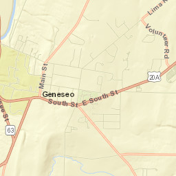 State Highway 39, Mt Morris, NY 14510 Street Map
