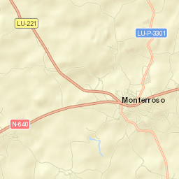 Monterroso Street Map