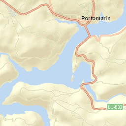 Portomarín Street Map