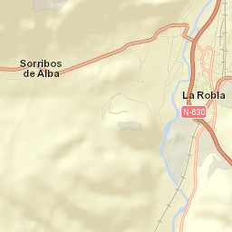 La Robla Street Map