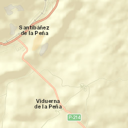 Santibáñez de la Peña Street Map