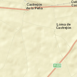 Castrejón de la Peña Street Map