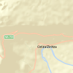 Ciriza Street Map