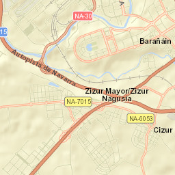 Barañáin Street Map