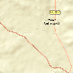 Lizoáin Street Map