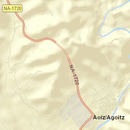 Aoiz Street Map
