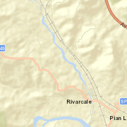 Stazione di Allerona Street Map