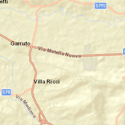 Sant'Omero Street Map