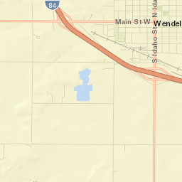 Wendell Street Map