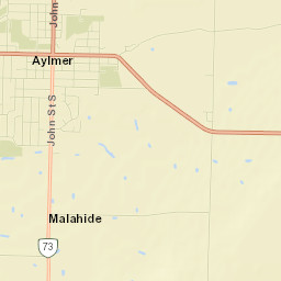 Aylmer Street Map