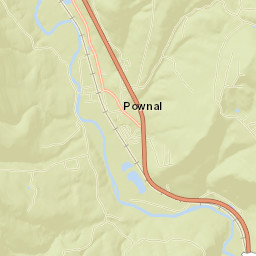 Pownal Street Map