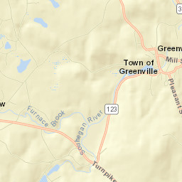 Greenville Street Map