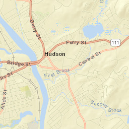 Hudson Street Map