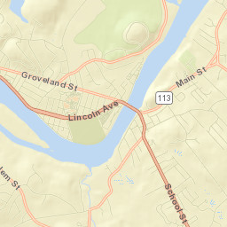 Groveland Street Map