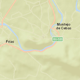 Frías Street Map