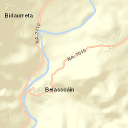 Belascoáin Street Map