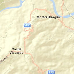 Castel Viscardo Street Map