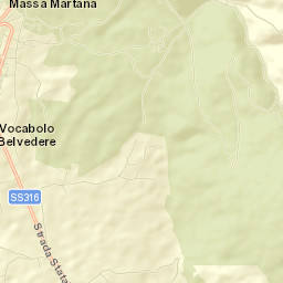 Massa Martana Street Map