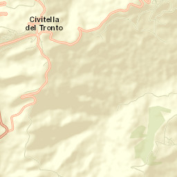 Civitella del Tronto Street Map