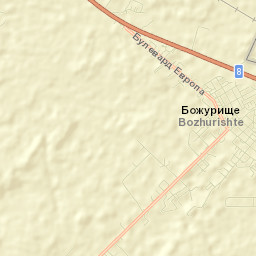 Bozhurishte Street Map