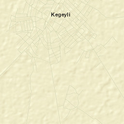 Kegeyli Shahar Street Map