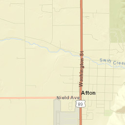 Afton Street Map