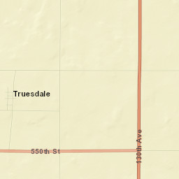 Buena Vista County Street Map