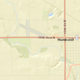 10th Avenue North, Humboldt, IA 50548, USA Street Map