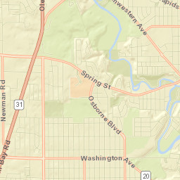 Racine County Street Map