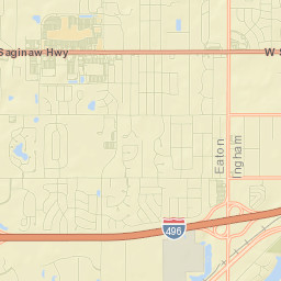 Waverly Street Map