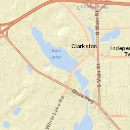5738 South Main Street, Clarkston, MI Street Map