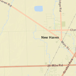 New Haven Street Map